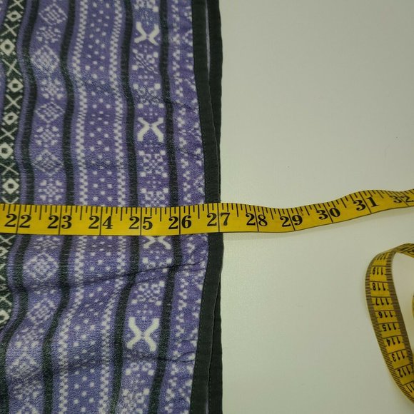 Jachs Cabin Mock Neck T Snap Purple Fleece Pullover Sweater Women's Sz M - Picture 9 of 12